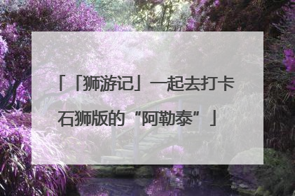 「狮游记」一起去打卡石狮版的“阿勒泰”