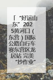 “好运山东”2025黄河口（东营）国际公路自行车赛东营区龙居站 完美“抄作业”，苦战最后时刻黄衫易主