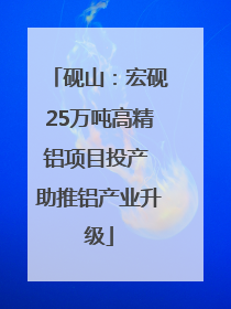 砚山：宏砚25万吨高精铝项目投产 助推铝产业升级