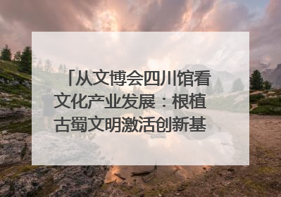 从文博会四川馆看文化产业发展：根植古蜀文明激活创新基因｜文博向“新”