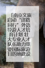 南京文旅启动“译路同行”外语导游人才培育计划 壮大专业人才队伍助力重要国际旅游目的地建设