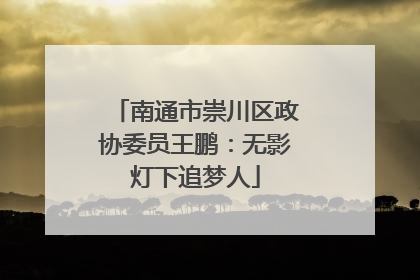 南通市崇川区政协委员王鹏：无影灯下追梦人