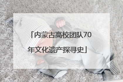 内蒙古高校团队70年文化遗产探寻史