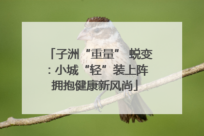 子洲“重量” 蜕变：小城“轻”装上阵 拥抱健康新风尚