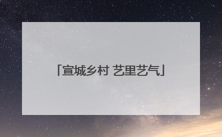 宣城乡村 艺里艺气
