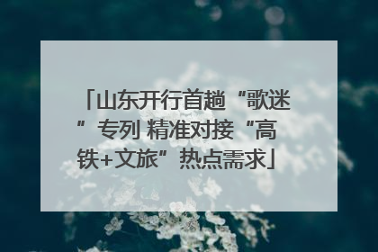 山东开行首趟“歌迷”专列 精准对接“高铁+文旅”热点需求