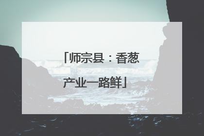 师宗县：香葱产业一路鲜