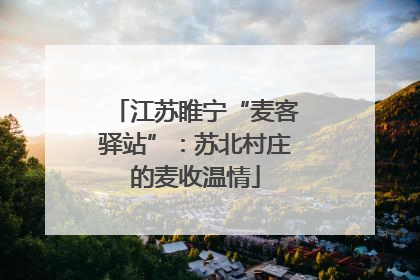 江苏睢宁“麦客驿站”：苏北村庄的麦收温情