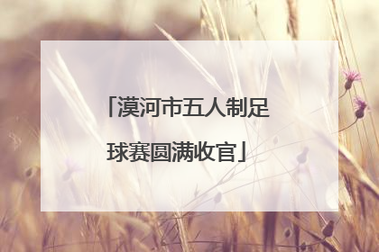 漠河市五人制足球赛圆满收官