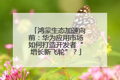 鸿蒙生态加速向前：华为应用市场如何打造开发者“增长新飞轮”？